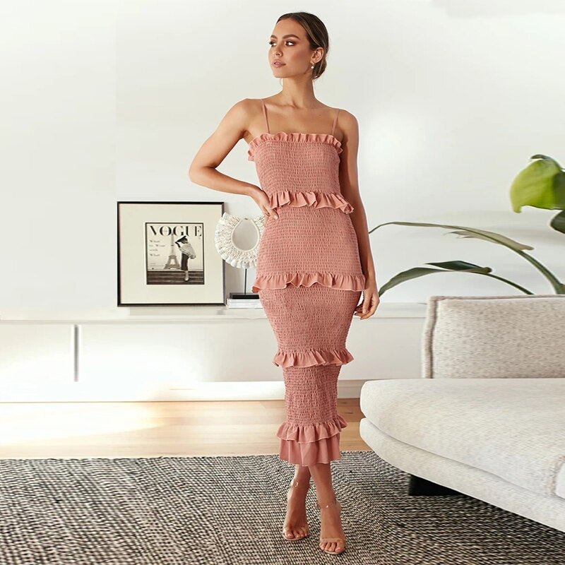 Long Dress for Women | Casual Style | Mid-Calf Length