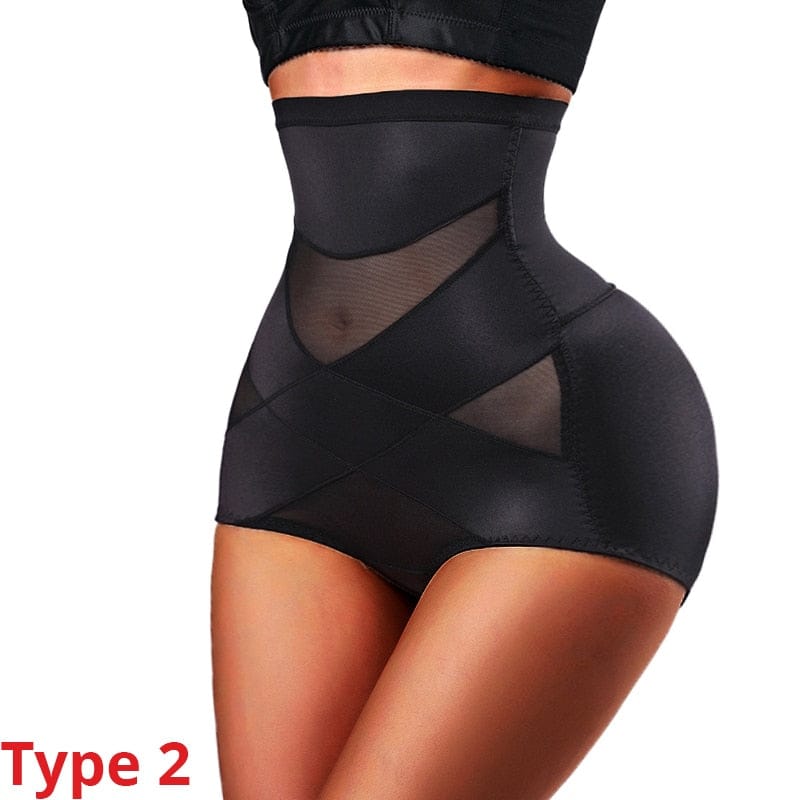Women High Waist Trainer Body Shaper Panties Tummy Belly Control Body Slimming Control Shapewear Girdle Underwear