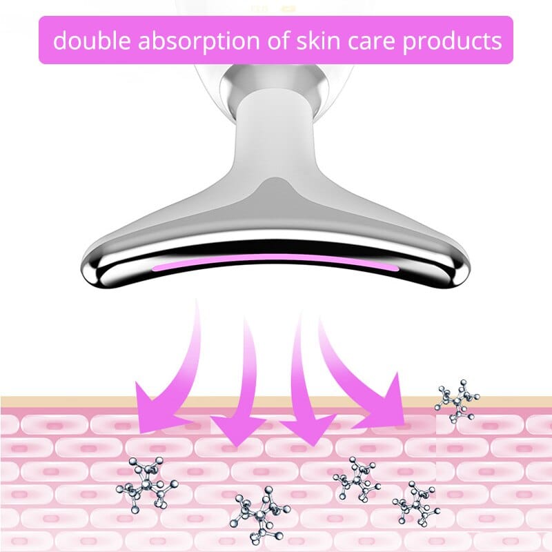 Revitalize Your Skin with Our LED Neck & Face Massager!