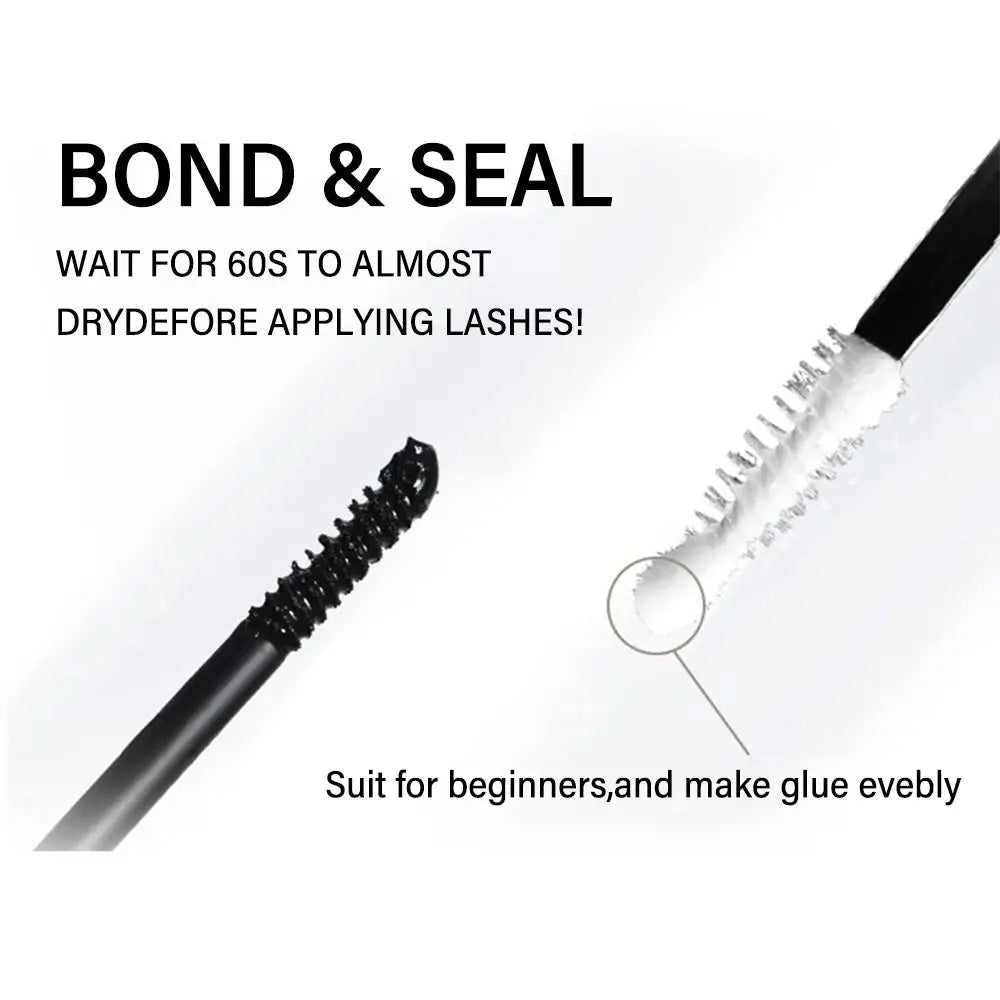 Individual Lashes Kit - 240Pcs Lash Clusters with Lash Bond, Seal, Remover, and Tweezers