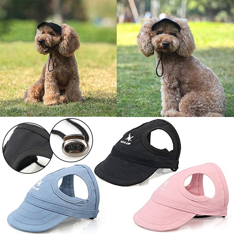 Pet Baseball Caps | Cute Dog Sun Hats | Puppy Wear-resistant Peaked Cap | Summer Outdoor Sun-proof Caps