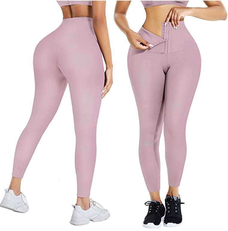 Women High Waist Shapers Trainer Corset Fitness Yoga Leggings | Cotton Gym Sports Wear Yoga Pants
