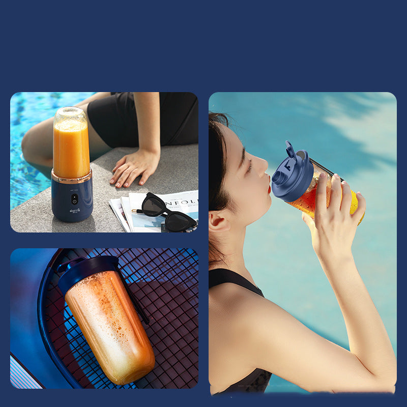 Mini Juicer Smoothie USB Charging Fruit Blender Food Mixer Ice Crusher Portable Juicer Machine