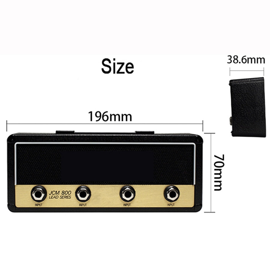 Jack Rack- Wall mounting guitar amp key hanger Key Storage Guitar Keychain Holder Jack II Rack 2.0 Electric Key Rack Amp Holder