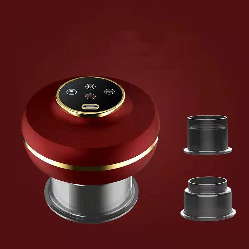 USB Smart Electric Cupping Therapy Massager with Breathing Scraping and Vacuum Suction | Portable and Rechargeable