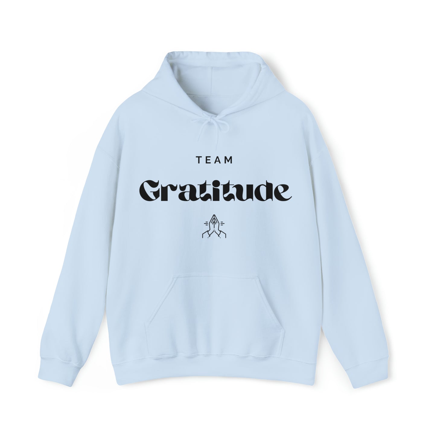 Gratitude Unisex Heavy Blend Hooded Sweatshirt - Comfort, Style, and Versatility