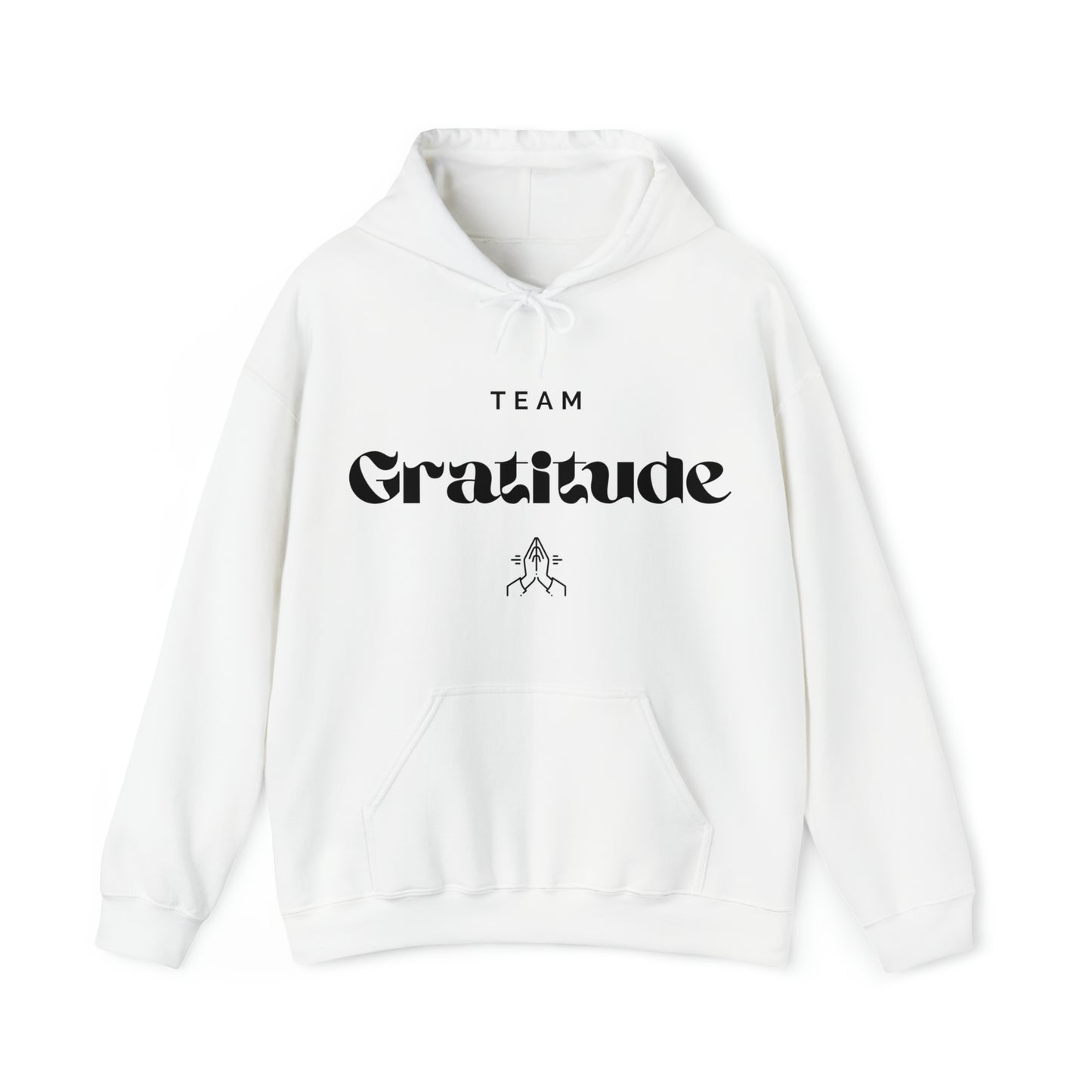 Gratitude Unisex Heavy Blend Hooded Sweatshirt - Comfort, Style, and Versatility