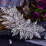 Wedding Tiara Headdresses for Bridal Headband Wedding Hair Accessories Luxury Rhinestone Bride Headwear
