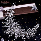 Wedding Tiara Headdresses for Bridal Headband Wedding Hair Accessories Luxury Rhinestone Bride Headwear