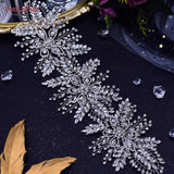 Wedding Tiara Headdresses for Bridal Headband Wedding Hair Accessories Luxury Rhinestone Bride Headwear