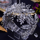Wedding Tiara Headdresses for Bridal Headband Wedding Hair Accessories Luxury Rhinestone Bride Headwear