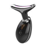 LED EMS Thermal Neck Lifting and Tighten Massager  LED Photon Face Beauty Device for Woman  Microcurrent Wrinkle Remover