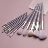 Professional-Grade 13-Piece Makeup Brush Set | Soft, Fluffy Bristles | Nylon Handle