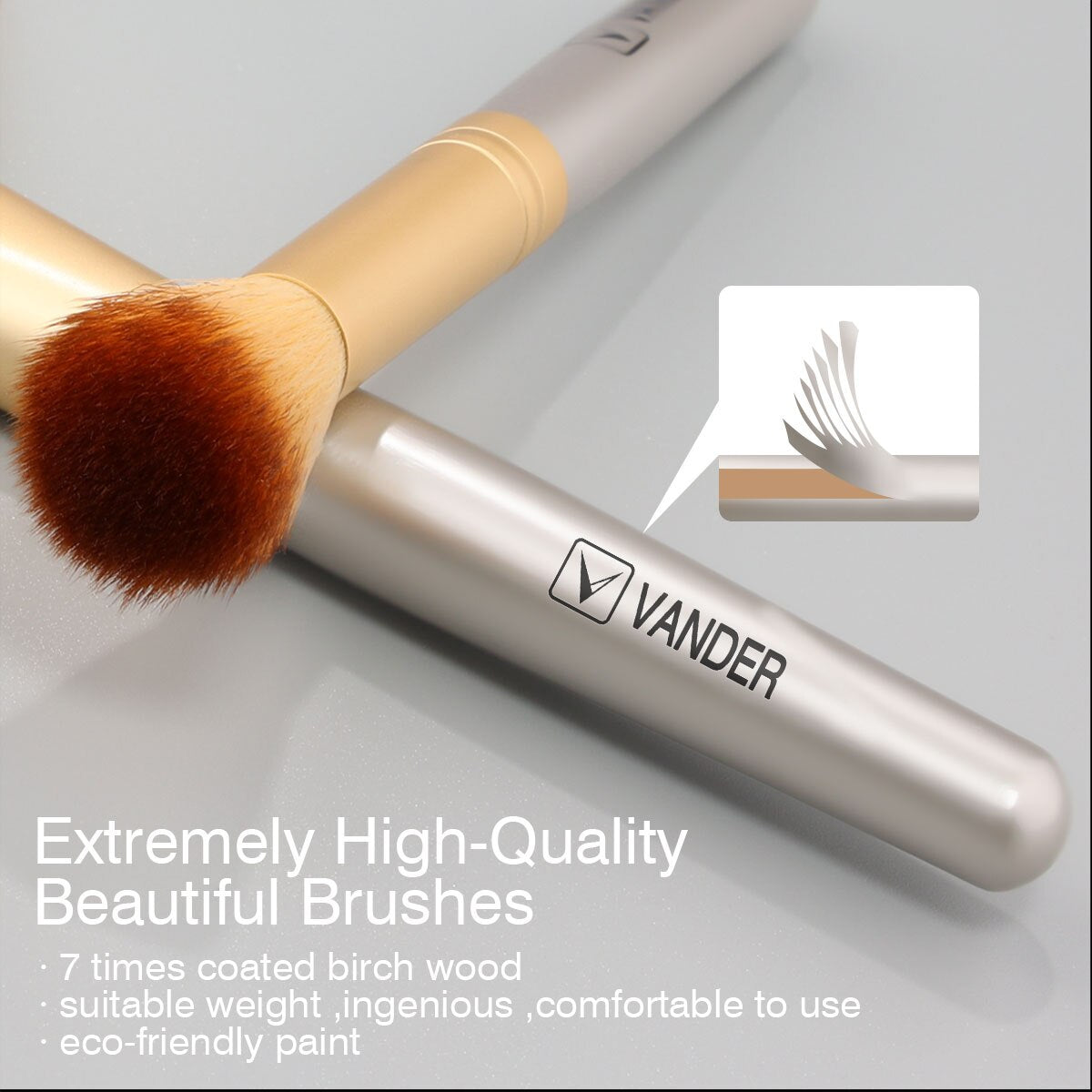 Professional Makeup Brushes Set | Powder Foundation Contour Blush Concealer Eyeshadow Blending Liner | Make Up Brush Kit As Gift