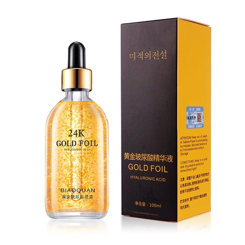 Gold Ginseng Face Essence Polypeptide Anti-wrinkle Lightning Moisturizing Niacinamide Facial Serum for Skin Care Products