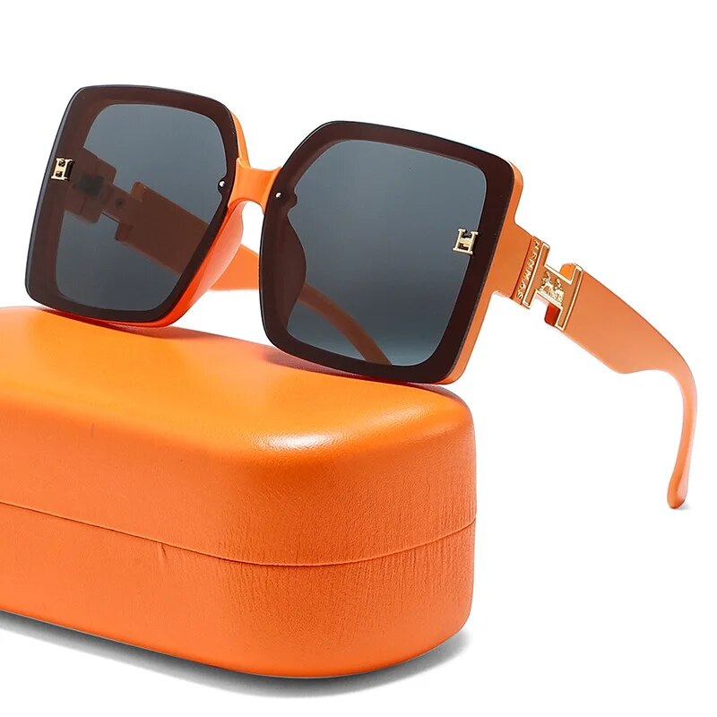 Luxury Retro Women's Sunglasses High-Quality, UV400 Protection