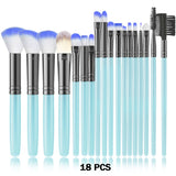 Professional Makeup Brushes Set | Powder Foundation Contour Blush Concealer Eyeshadow Blending Liner | Make Up Brush Kit As Gift