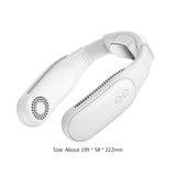 Portable Hanging Neck Fan | 4000mAh Air Conditioning Leafless Fan for Outdoor Air Cooling | USB Bladeless Mute Sports Neckband Fans