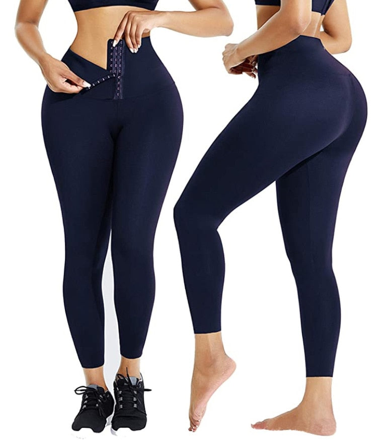 Women High Waist Shapers Trainer Corset Fitness Yoga Leggings | Cotton Gym Sports Wear Yoga Pants