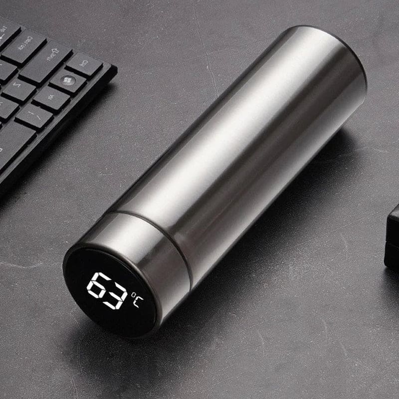 500ML Smart Thermos Water Bottle Stainless Steel Insulation Touch Intelligent Temperature Display Vacuum Flasks Cup Digital Mug