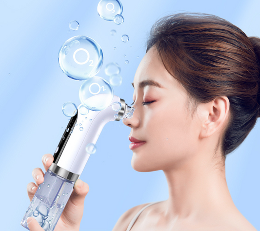Upgraded Blackhead Vacuum Cleaner | Rechargeable Face Vacuum for Blackhead Removal
