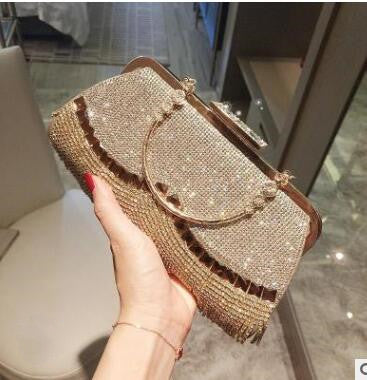 Elegant Rhinestone Shoulder Bag | Perfect for Party Banquets and Cheongsam