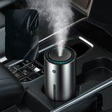 Luxury Car humidifier / Breath better while you drive! Aluminum Alloy with LED Light