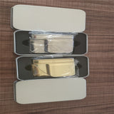 Folding invisible elastic belt buckle
