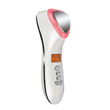 Facial Wrinkle Remover - Ultrasonic Vibration Massager Hot and Cold Therapy
