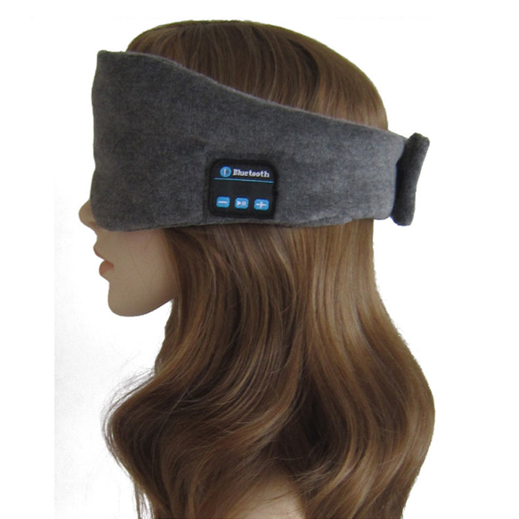 Wireless blackout bluetooth headset sleep goggles