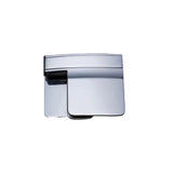 Folding invisible elastic belt buckle