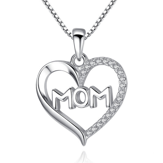 Mom Pendant Necklace! Get ready for Valentine's day!