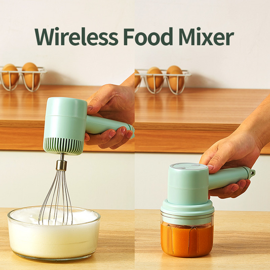 Rechargeable Wireless Egg Beater Electric Home Mini Handheld Baking Tool