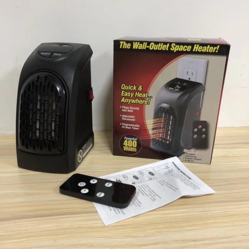 Wall Electric Heater Mini Fan Heater Desktop Household Wall Handy Heating Stove Radiator Warmer Machine for Winter