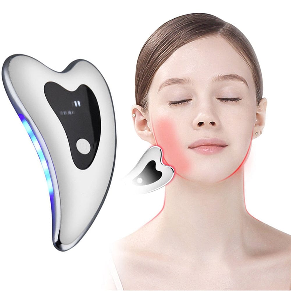 Skin Facial Massage Skincare Tools for Lifting, Tightening, and Anti-Wrinkle | Double Chin Removal | Neck Care | Electric Face Massager
