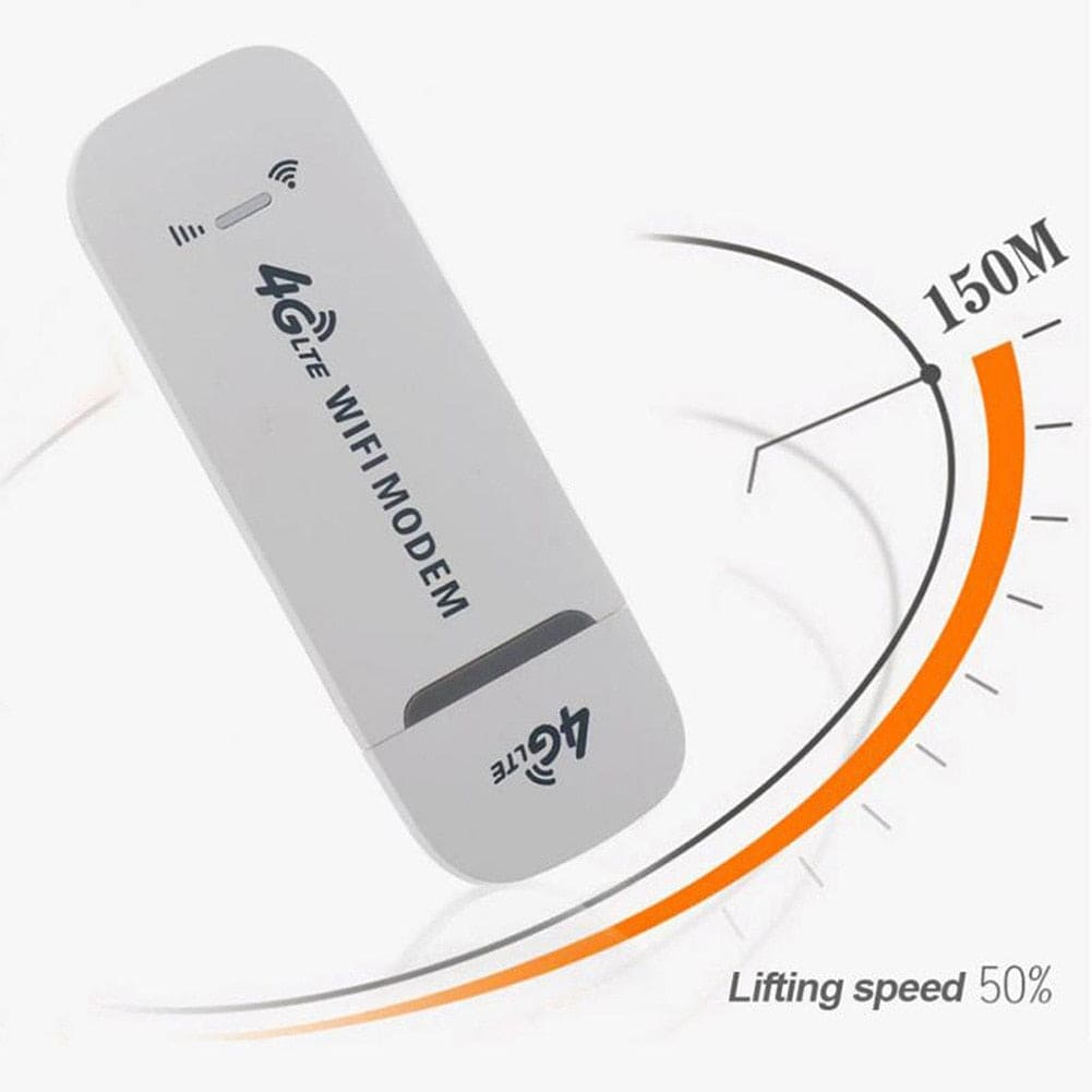 Portable 4G LTE USB Modem Stick - High-Speed 150Mbps Wireless WiFi Adapter and Router for Home Office