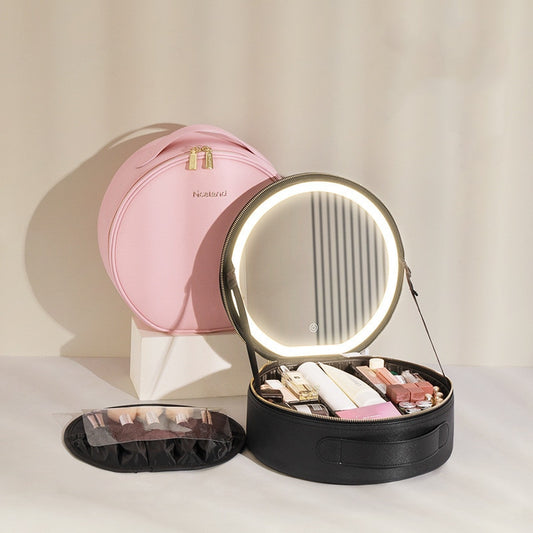 Illuminate your beauty routine with our Stylish Travel Makeup Bag for Women!