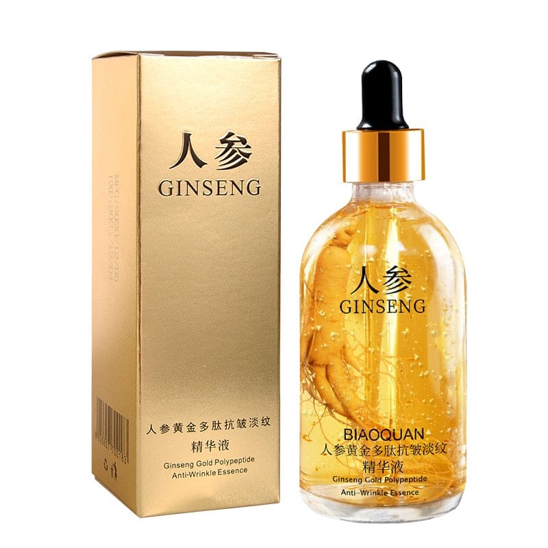 Gold Ginseng Face Essence Polypeptide Anti-wrinkle Lightning Moisturizing Niacinamide Facial Serum for Skin Care Products