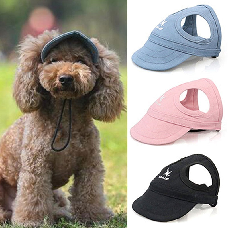 Pet Baseball Caps | Cute Dog Sun Hats | Puppy Wear-resistant Peaked Cap | Summer Outdoor Sun-proof Caps