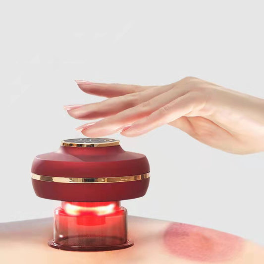 USB Smart Electric Cupping Therapy Massager with Breathing Scraping and Vacuum Suction | Portable and Rechargeable